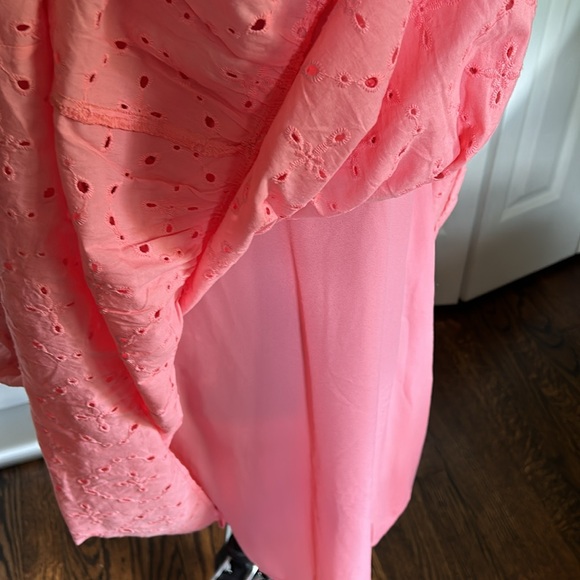 NWT coral eyelet  dress by KNOX ROSE Size XXL - Picture 7 of 11